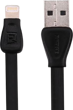 کابل شارژ فست و تبدیل USB به لایتنینگ ریمکس مدل RC-001i طول 2 مترسبز