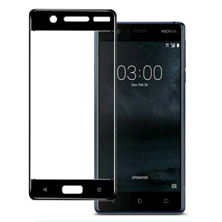 Full Cover Glue Glass Screen Protector For Nokia 3